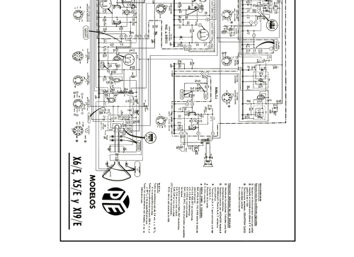 PYE X-19 /E; Payma Industrias (ID = 2530343) Television