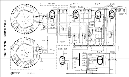 A/505; Peba Radio; (ID = 968933) Radio