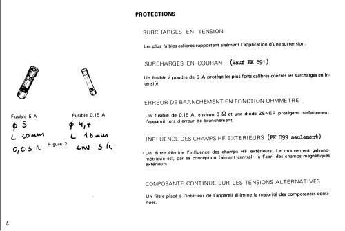 Multimètre 899; Pekly; Thiron et (ID = 1182298) Ausrüstung