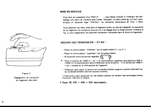 Multimètre 899; Pekly; Thiron et (ID = 1182300) Equipment