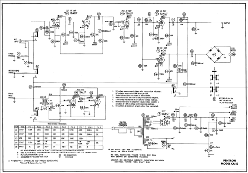 CA-13 ; Pentron Corporation; (ID = 696125) Ampl/Mixer