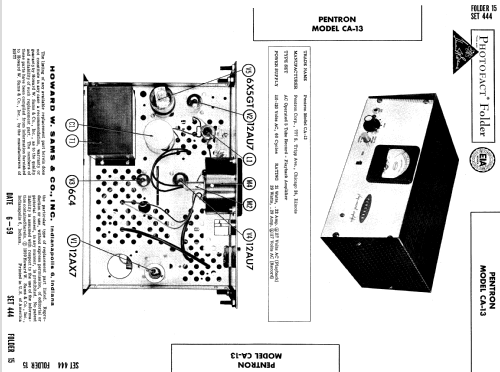 CA-13 ; Pentron Corporation; (ID = 696128) Ampl/Mixer