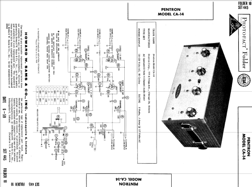 CA-14 ; Pentron Corporation; (ID = 692950) Ampl/Mixer