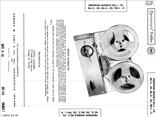 NL-2S ; Pentron Corporation; (ID = 778254) R-Player