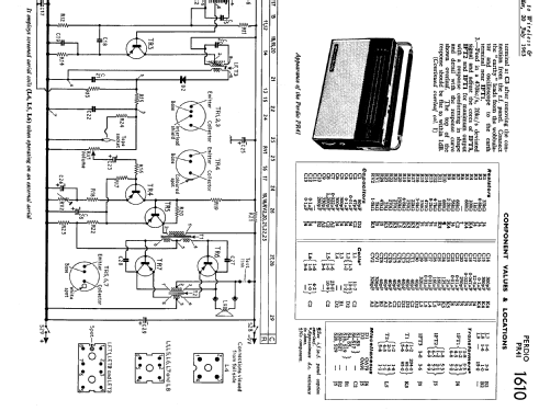 Town and Country PR41; Perdio Electronics (ID = 1330119) Radio