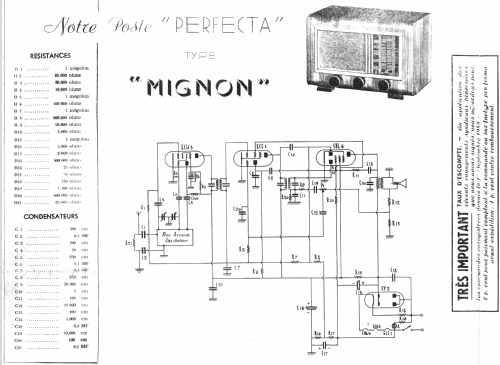 Mignon ; Radio Perfecta; (ID = 1191577) Radio