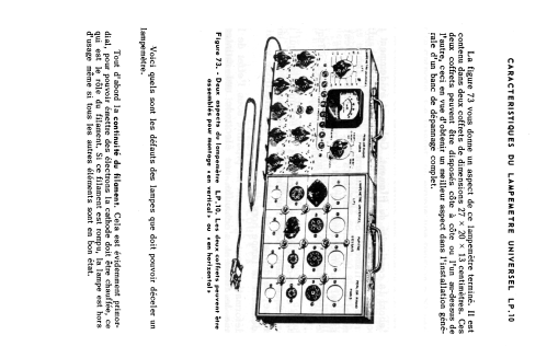 Lampemètre universel LP10; Perlor Radio; Paris (ID = 1723063) Equipment