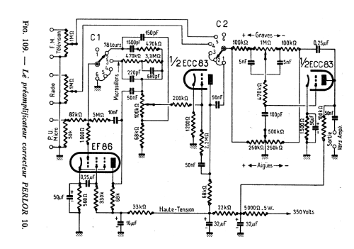 Perlor 10 ; Perlor Radio; Paris (ID = 1712434) Ampl/Mixer