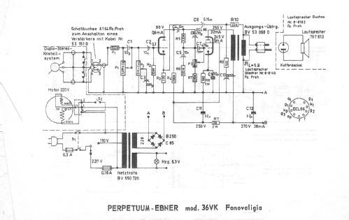 Musical 36VK; Perpetuum-Ebner PE; (ID = 2612509) R-Player