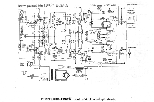 PE Musical 364 Stereo; Perpetuum-Ebner PE; (ID = 2612079) R-Player