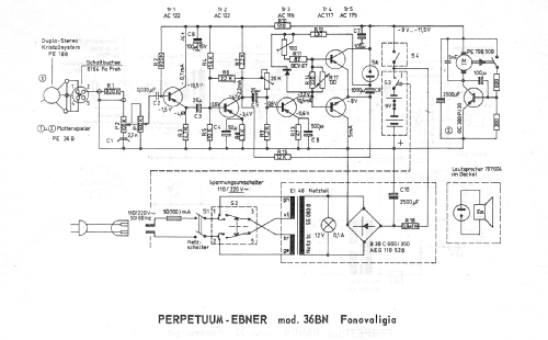 PE Musical 36BN; Perpetuum-Ebner PE; (ID = 2612499) R-Player