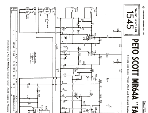 Fanfare Super Four MR64; Peto Scott Co. Ltd. (ID = 1327623) R-Player