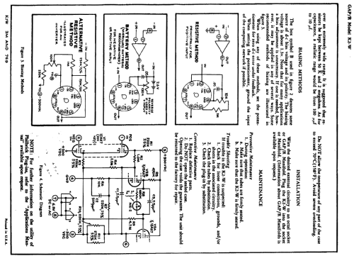 K2-W Operational Amplifier; Philbrick Researches (ID = 730537) Divers