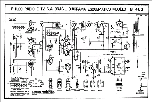 B-483; Philco Rádio e (ID = 790307) Radio