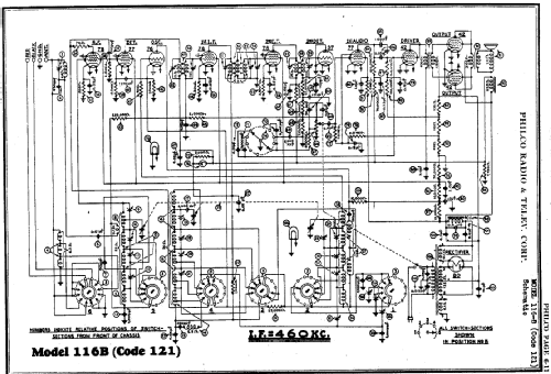 116B ; Philco, Philadelphia (ID = 381460) Radio