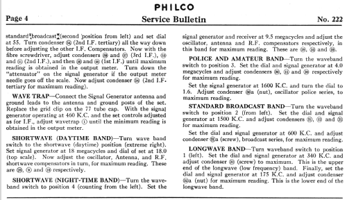 116B ; Philco, Philadelphia (ID = 529562) Radio