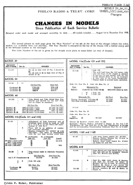 116B ; Philco, Philadelphia (ID = 2864390) Radio