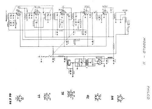 11 Auto Radio; Philco, Philadelphia (ID = 1522388) Car Radio