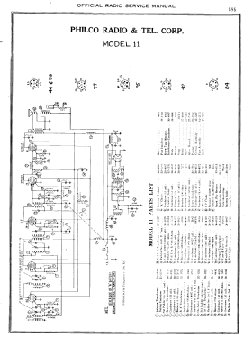 11 Auto Radio; Philco, Philadelphia (ID = 2898790) Car Radio