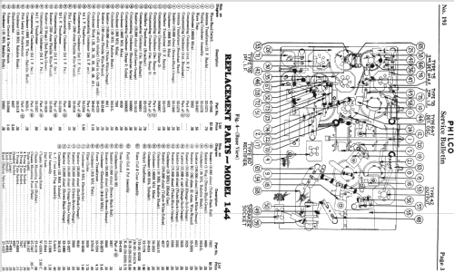 144B ; Philco, Philadelphia (ID = 528868) Radio