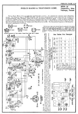 18B ; Philco, Philadelphia (ID = 2851512) Radio