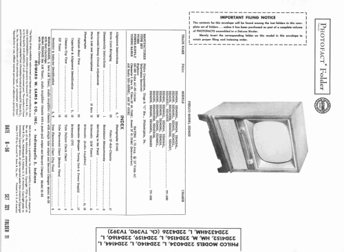 22D4034 Ch= TV-390; Philco, Philadelphia (ID = 2276129) Television