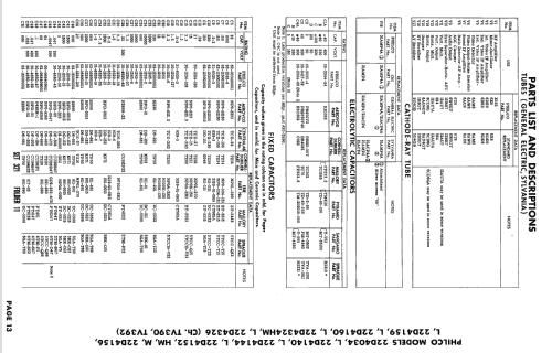 22D4140L Ch= TV-390; Philco, Philadelphia (ID = 2277073) Television