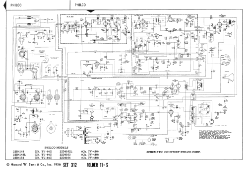 22D4148L Ch= TV- 440; Philco, Philadelphia (ID = 2147141) Television