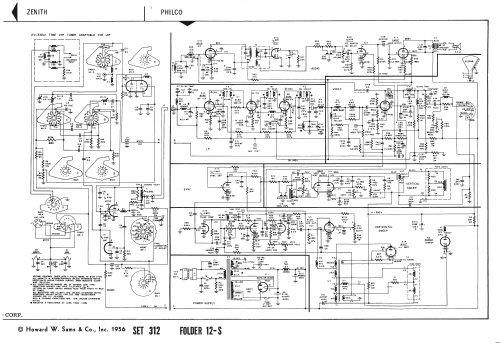 22D4321M Ch= TV-332; Philco, Philadelphia (ID = 2147479) Television