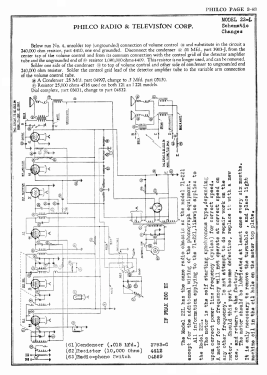 22L ; Philco, Philadelphia (ID = 2849403) Radio