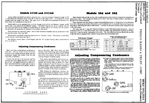 233-AG ; Philco, Philadelphia (ID = 147968) Radio