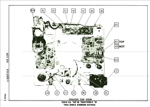 24D6320M Ch= TV-444; Philco, Philadelphia (ID = 1878988) Television