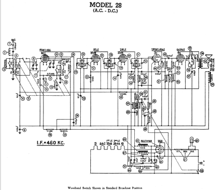 28C ; Philco, Philadelphia (ID = 489110) Radio