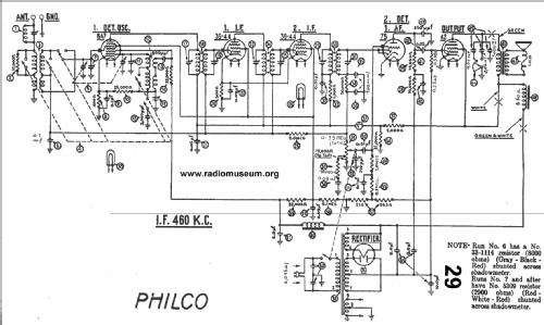 29CSX ; Philco, Philadelphia (ID = 22564) Radio