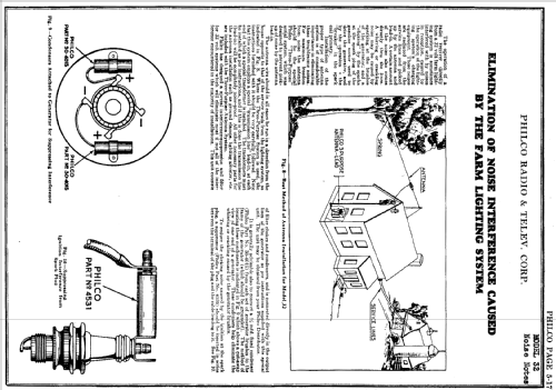 32B Farm radio; Philco, Philadelphia (ID = 143479) Radio