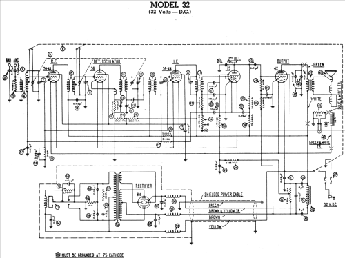 32F Farm radio; Philco, Philadelphia (ID = 528289) Radio