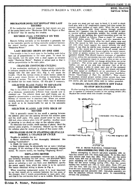 35-1180 Automatic Record Changer; Philco, Philadelphia (ID = 2871739) R-Player