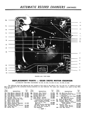 35-1239 Automatic Record Changer; Philco, Philadelphia (ID = 2922502) R-Player
