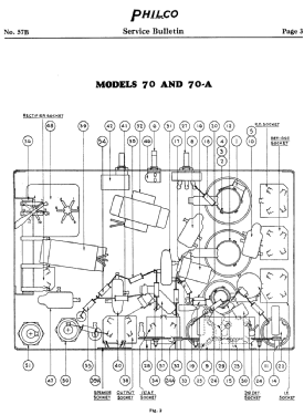 370 Lazyboy; Philco, Philadelphia (ID = 2810276) Radio