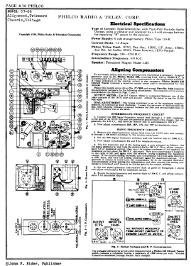 37-34B ; Philco, Philadelphia (ID = 2865446) Radio