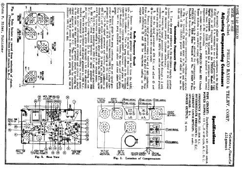 37-602C ; Philco, Philadelphia (ID = 111799) Radio