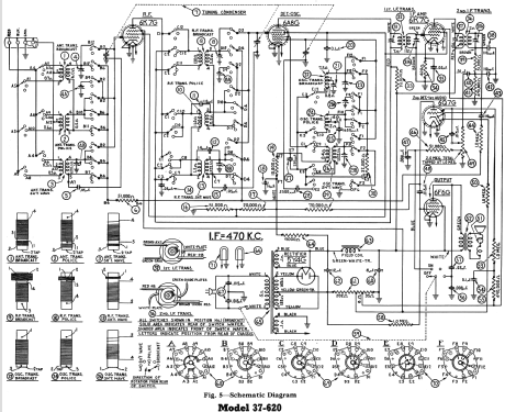 37-620J ; Philco, Philadelphia (ID = 502943) Radio