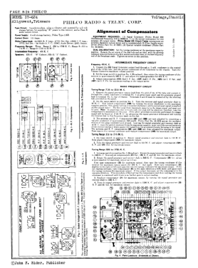 37-624B Farm Radio; Philco, Philadelphia (ID = 2805759) Radio