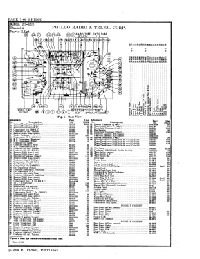 37-630MX ; Philco, Philadelphia (ID = 2806093) Radio