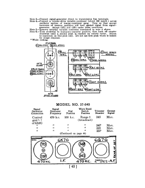 37-630MX ; Philco, Philadelphia (ID = 2834399) Radio