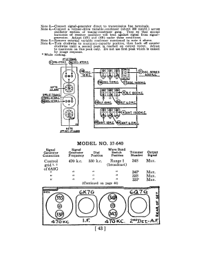 37-640MX ; Philco, Philadelphia (ID = 2834407) Radio