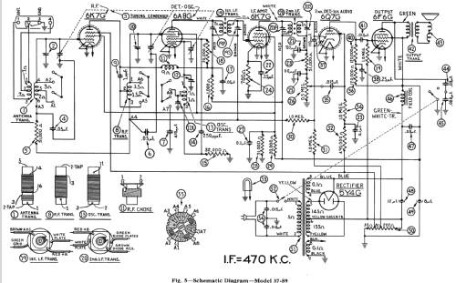 37-89B ; Philco, Philadelphia (ID = 502896) Radio