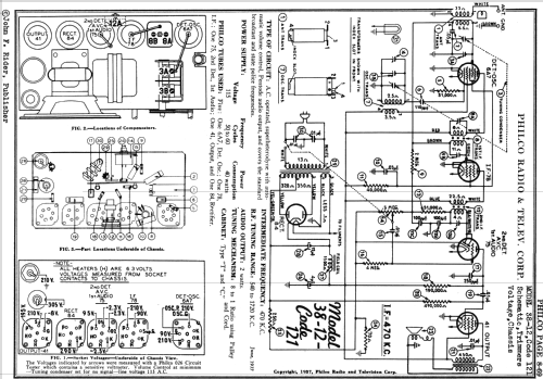 38-12CB ; Philco, Philadelphia (ID = 501568) Radio