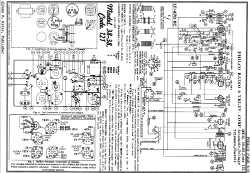 38-38K ; Philco, Philadelphia (ID = 501573) Radio