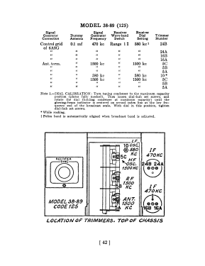 38-39XF ; Philco, Philadelphia (ID = 2844078) Radio